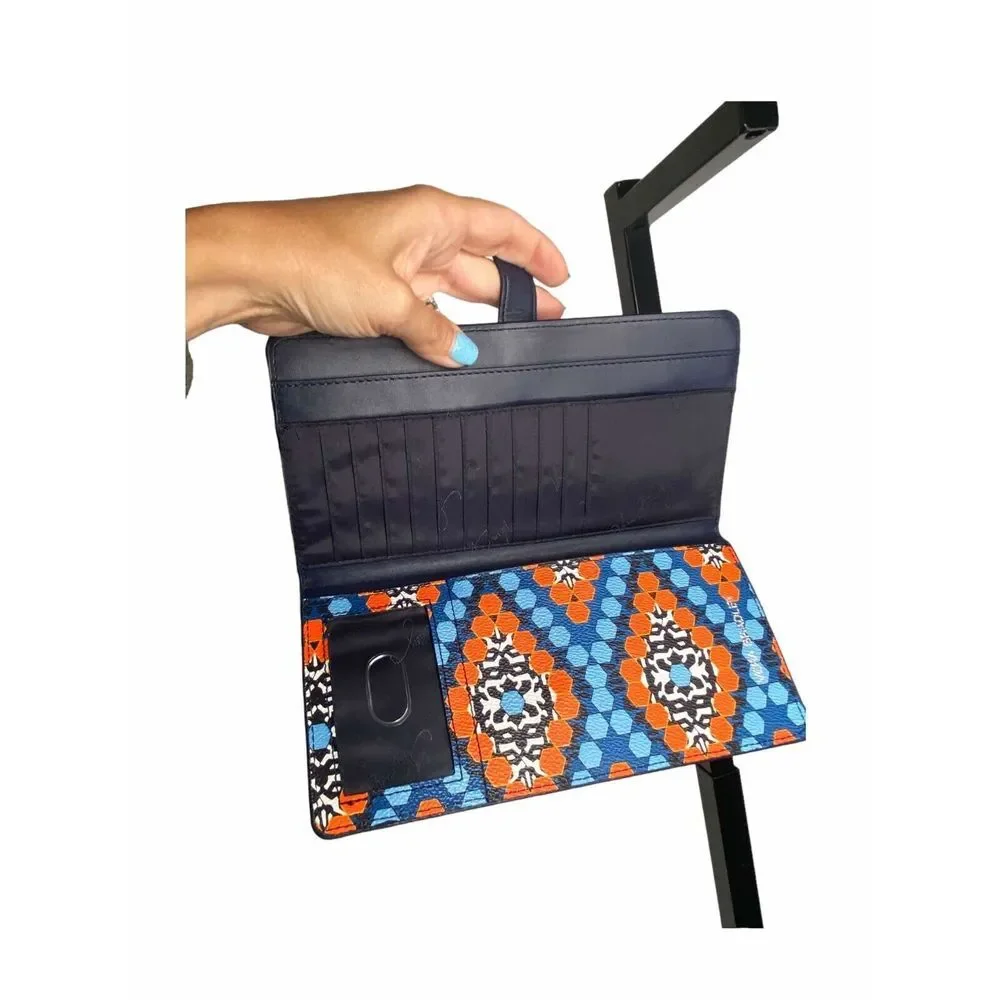 Set Vera Bradley Marrakesh Beads Travel Organizer Wallet - matching ID holder - Picture 3 of 3